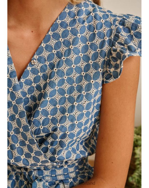 nl Polin et moi bianca korte aap denim JD28V47 kleding