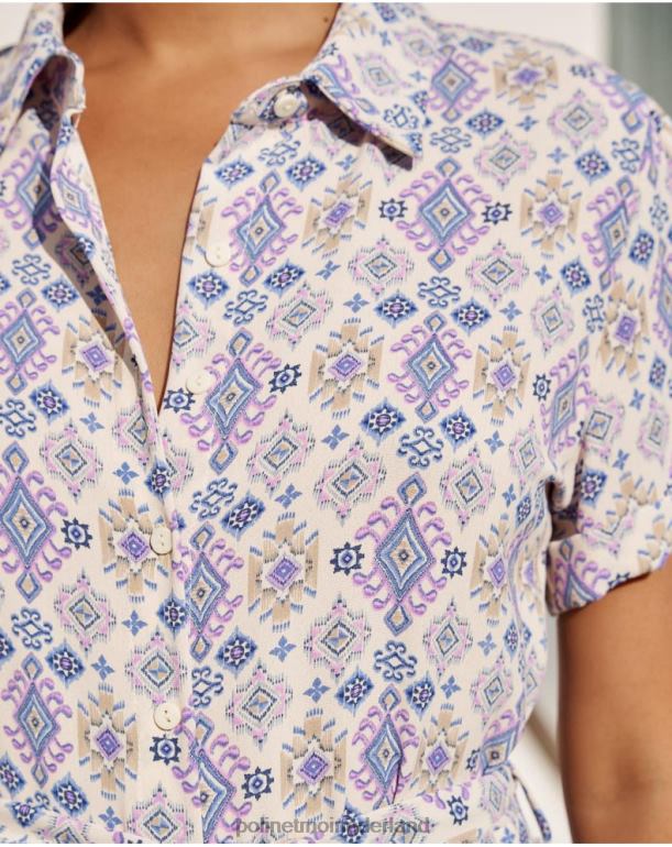 nl Polin et moi effen kort jurkje lila JD28V43 kleding