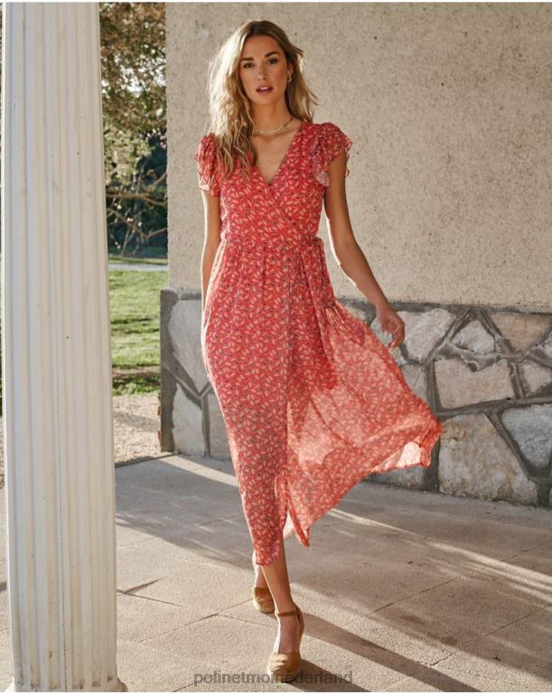 nl Polin et moi jurk bloemen luisa bedenken JD28V93 kleding