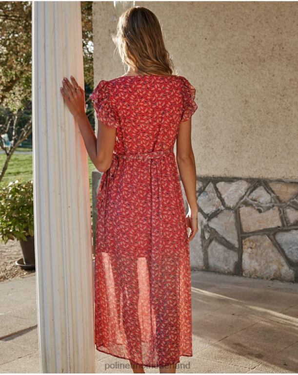 nl Polin et moi jurk bloemen luisa bedenken JD28V93 kleding