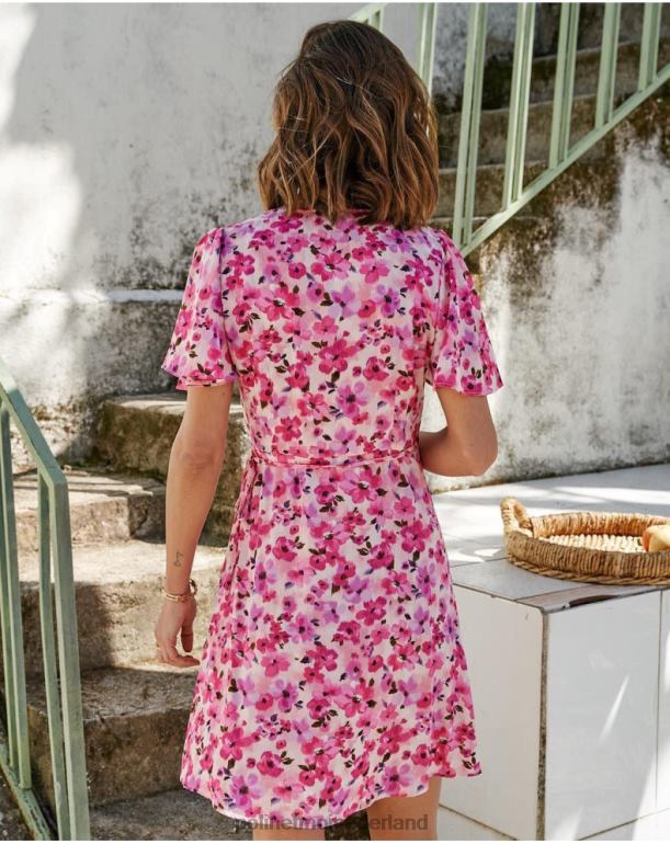 nl Polin et moi jurk gekruist corina roos JD28V74 kleding