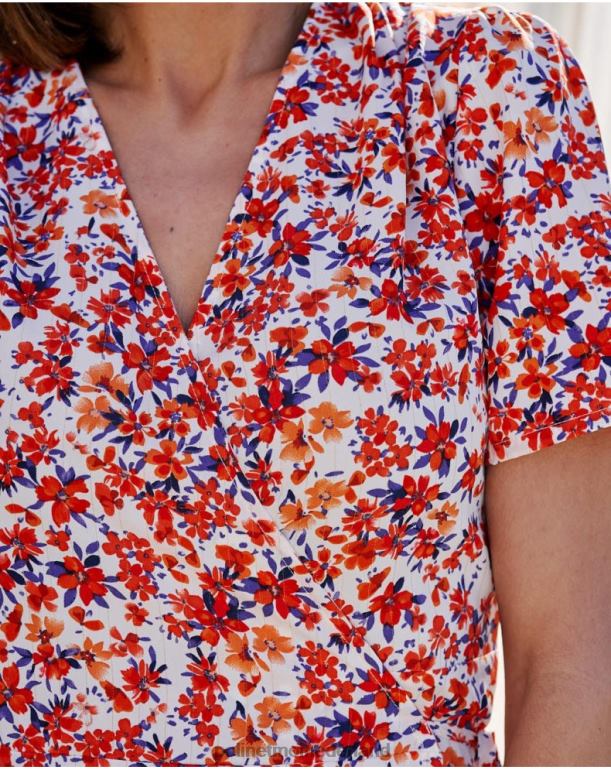 nl Polin et moi jurk gekruiste dina mango JD28V57 kleding