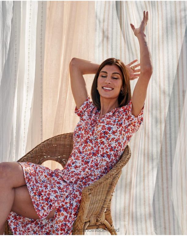 nl Polin et moi jurk gekruiste dina mango JD28V57 kleding