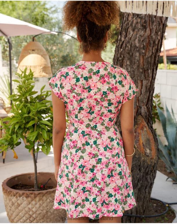 nl Polin et moi jurk gekruiste tana framboos JD28V23 kleding