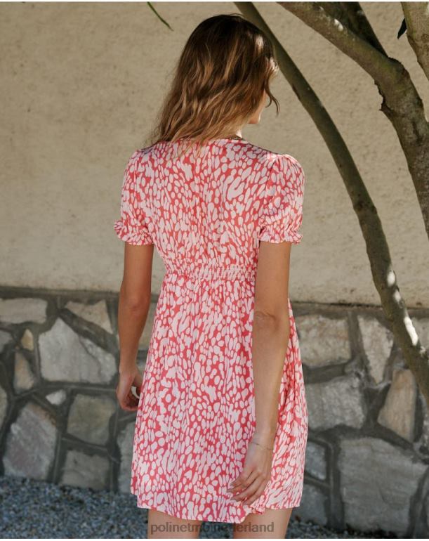 nl Polin et moi jurk motas jakie Zalm JD28V80 kleding