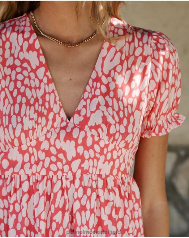 nl Polin et moi jurk motas jakie Zalm JD28V80 kleding