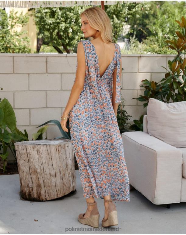 nl Polin et moi jurk strikken bier denim JD28V7 kleding