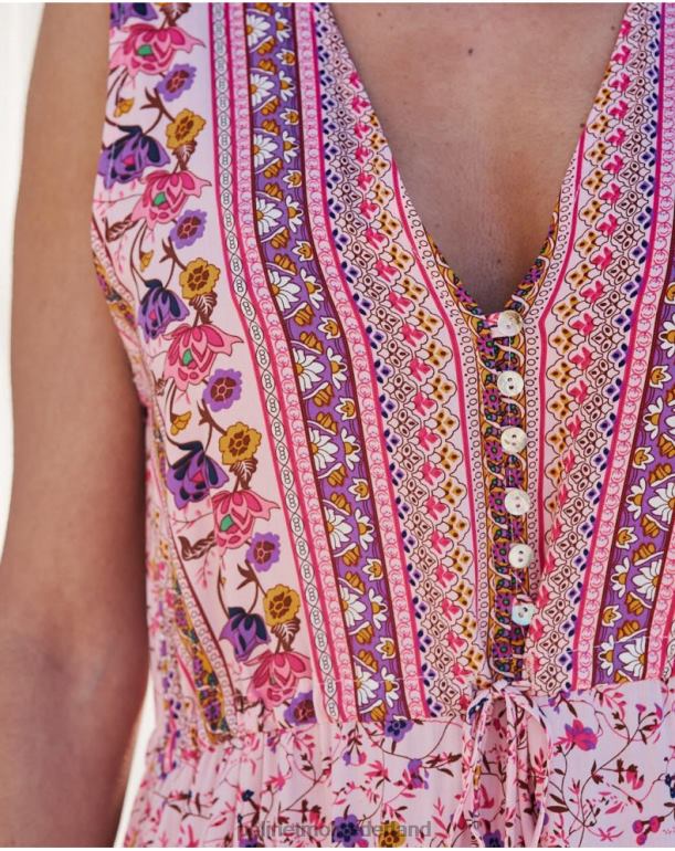 nl Polin et moi jurk uitlopende cli roos JD28V79 kleding