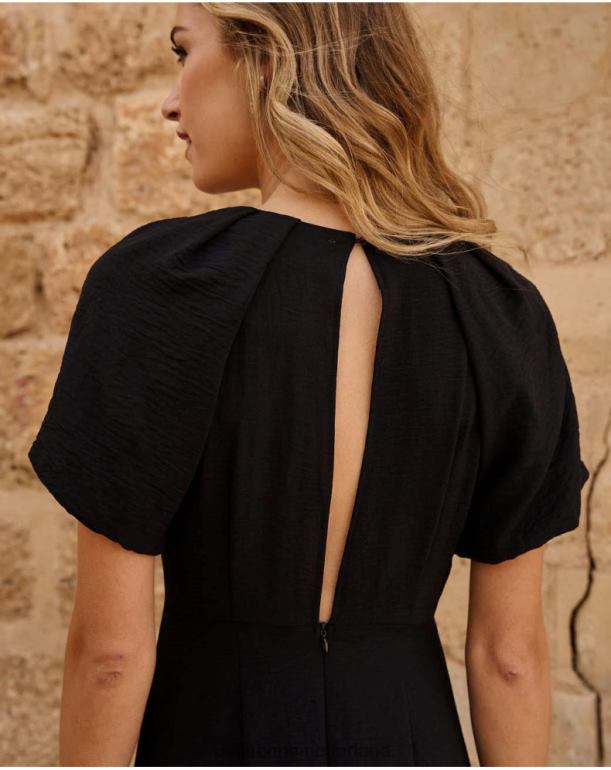 nl Polin et moi jurkmouwen eiria zwart JD28V126 kleding