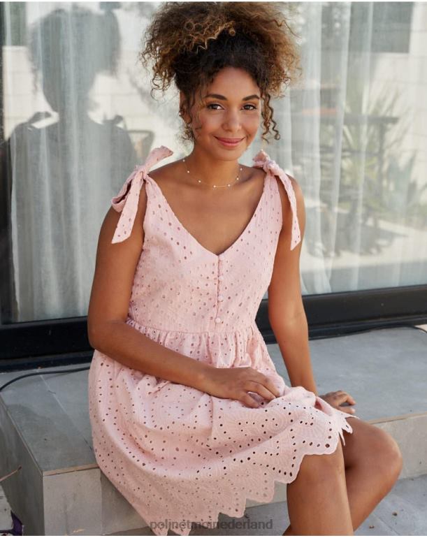 nl Polin et moi kleed berta banden roos JD28V3 kleding