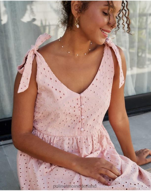 nl Polin et moi kleed berta banden roos JD28V3 kleding