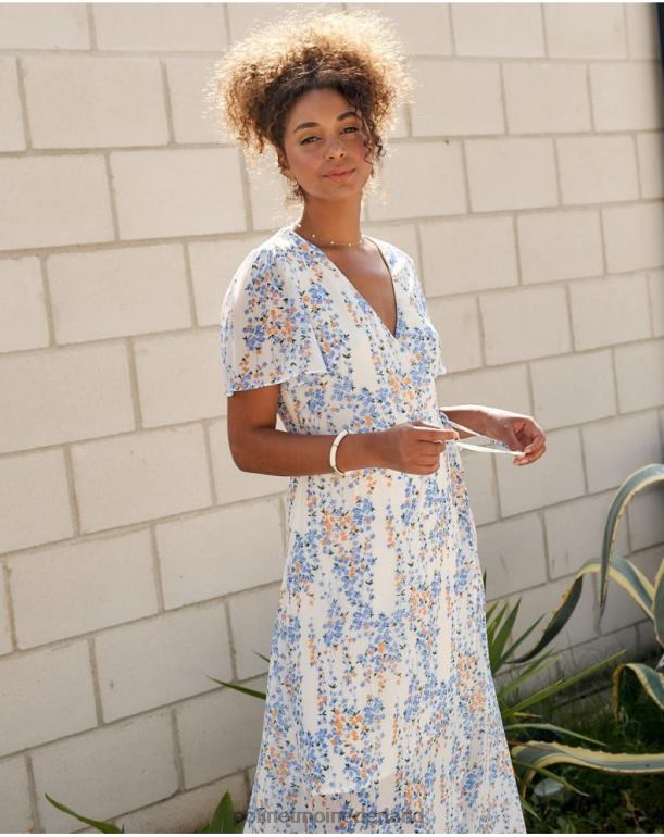 nl Polin et moi lange jurk denim JD28V18 kleding