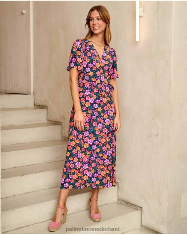 nl Polin et moi lange jurk van gilda marien JD28V130 kleding