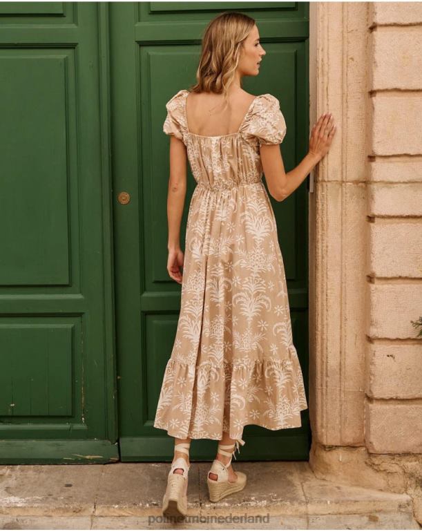 nl Polin et moi lange sneeuwjurk beige JD28V82 kleding