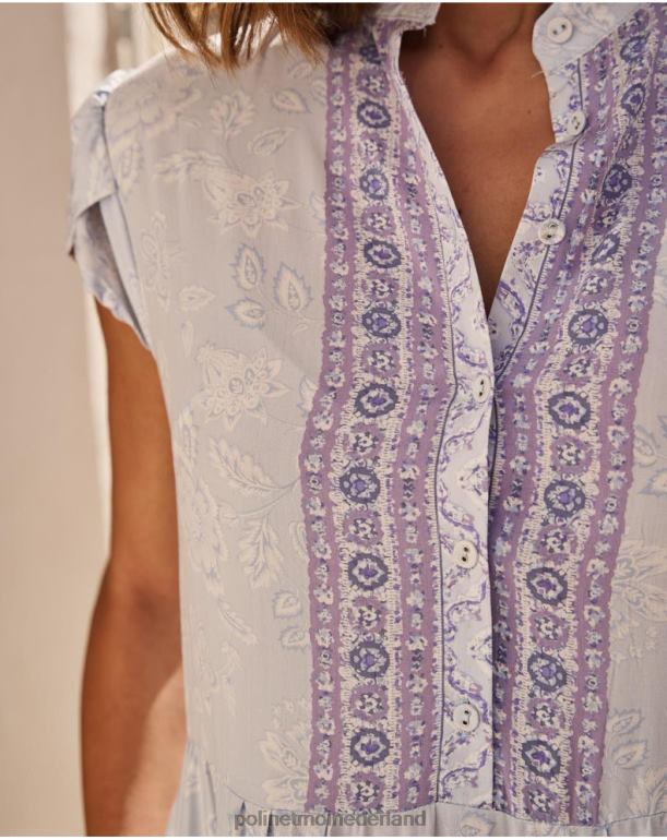 nl Polin et moi mao alice jurk lila JD28V41 kleding