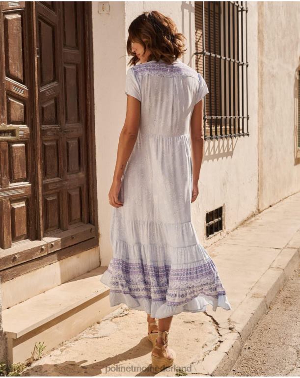 nl Polin et moi mao alice jurk lila JD28V41 kleding