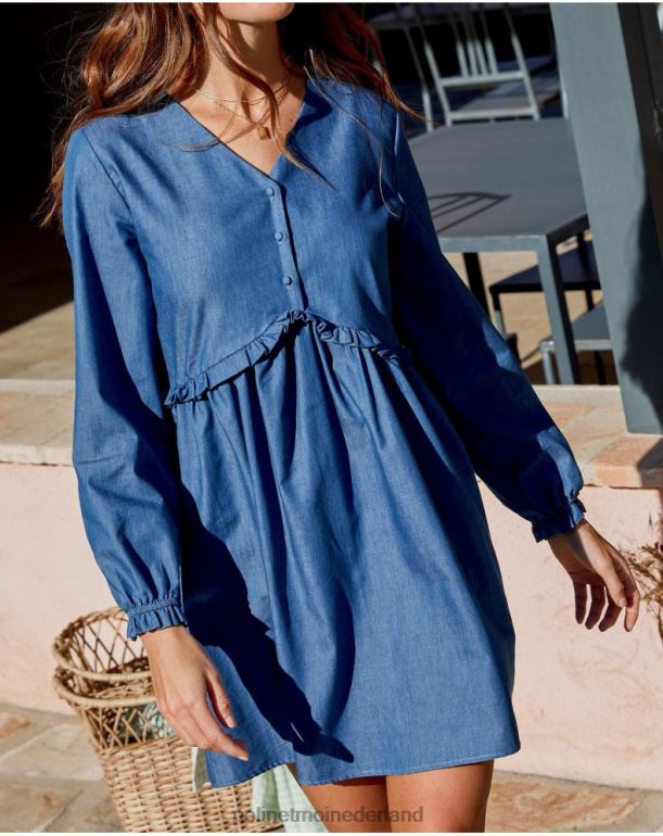 nl Polin et moi milaan cowboyjurk denim JD28V101 kleding