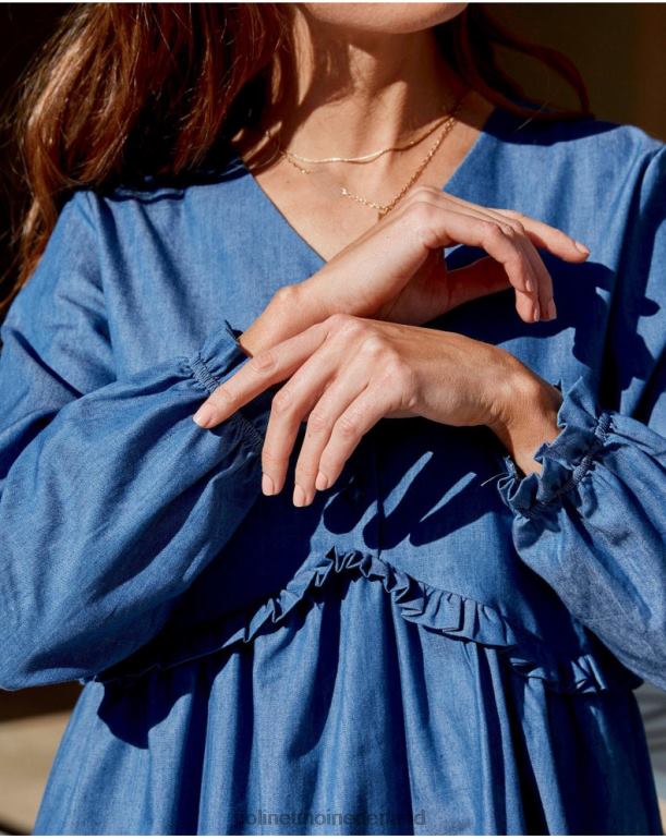 nl Polin et moi milaan cowboyjurk denim JD28V101 kleding