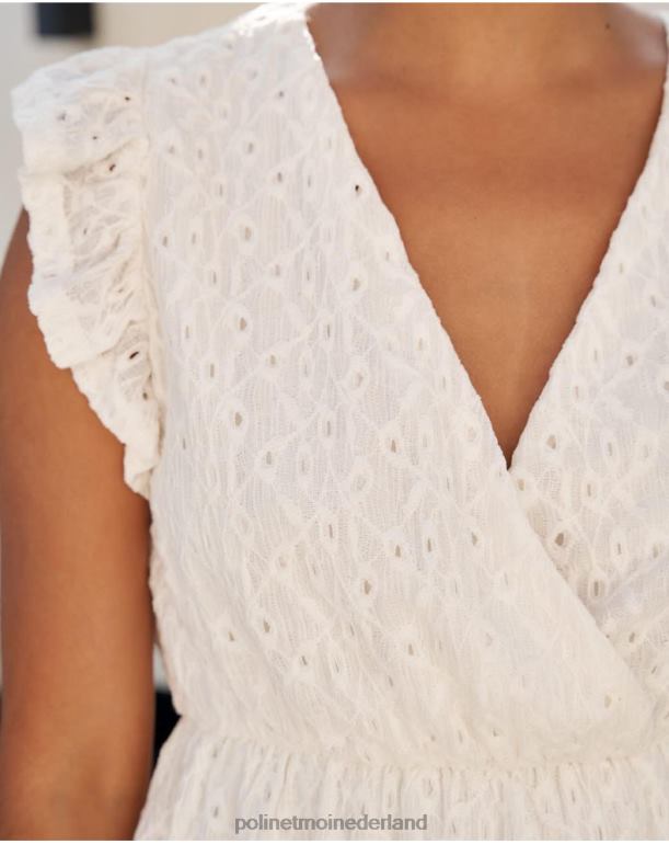 nl Polin et moi mina opengewerkte jurk rauw JD28V37 kleding
