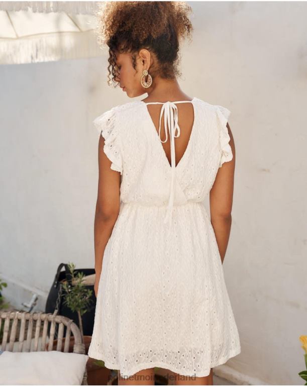 nl Polin et moi mina opengewerkte jurk rauw JD28V37 kleding