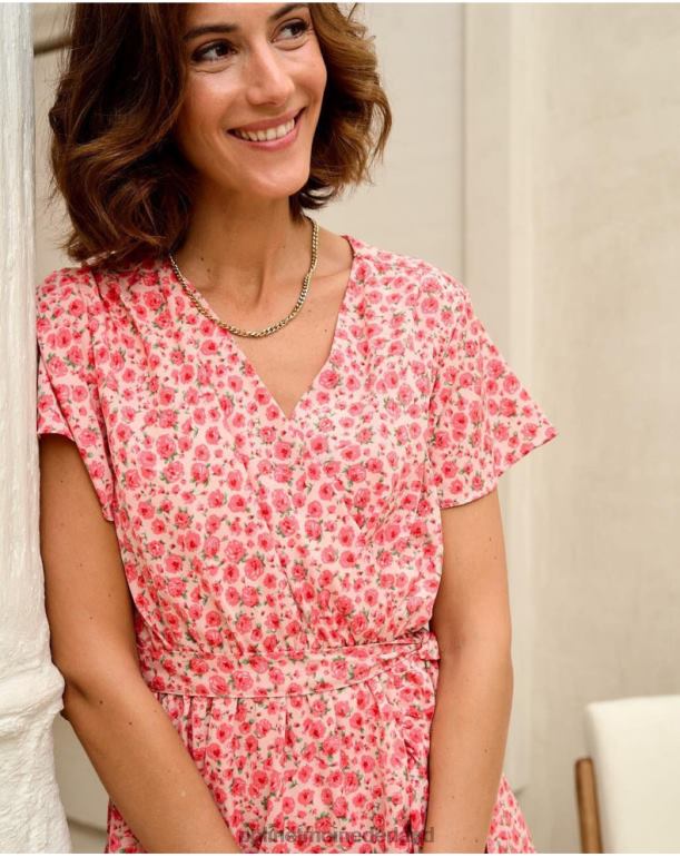 nl Polin et moi rozen jena jurk bedenken JD28V78 kleding