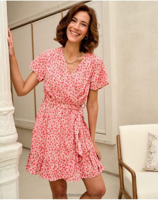 nl Polin et moi rozen jena jurk bedenken JD28V78 kleding