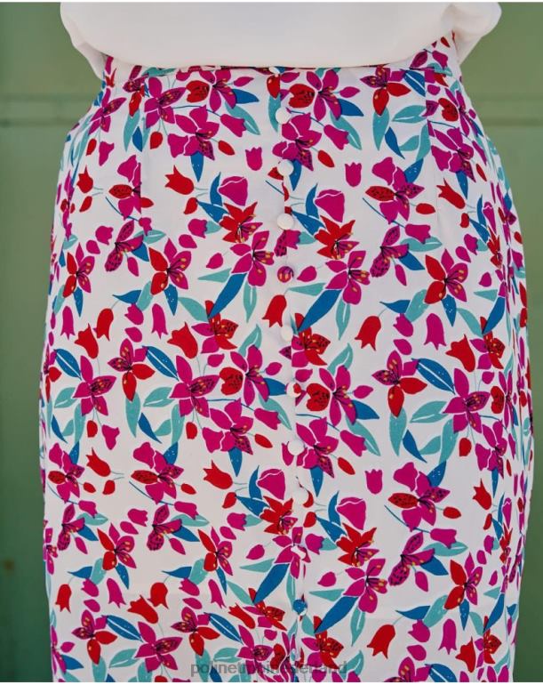 nl Polin et moi frila midi-rok paars JD28V308 kleding