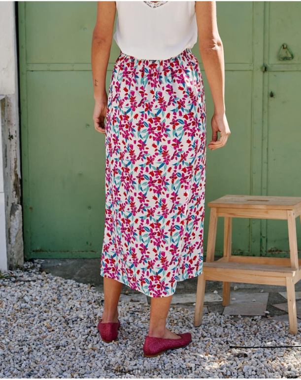 nl Polin et moi frila midi-rok paars JD28V308 kleding