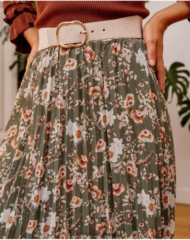 nl Polin et moi geplooide rok dunia kaki JD28V299 kleding