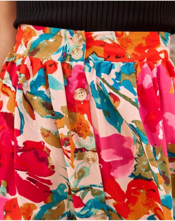 nl Polin et moi lange rok ada roos JD28V303 kleding