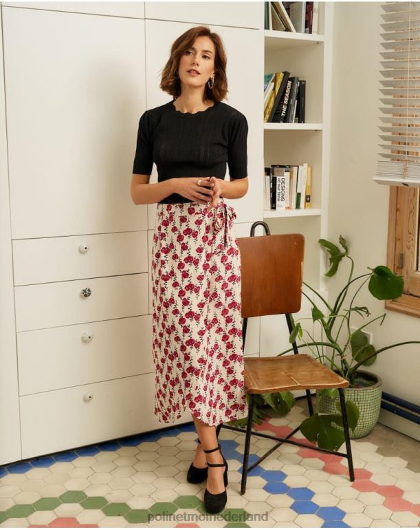nl Polin et moi rok bloemen patricia kers JD28V311 kleding