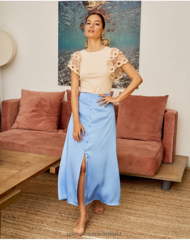 nl Polin et moi rok met maeva-knopen hemel- JD28V301 kleding