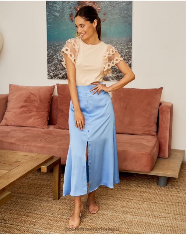 nl Polin et moi rok met maeva-knopen hemel- JD28V301 kleding