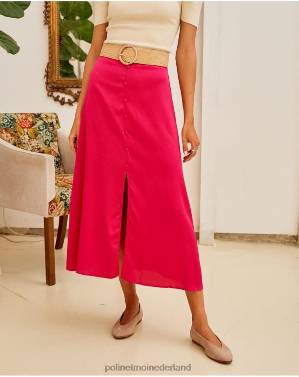 nl Polin et moi rok met maeva-knopen kers JD28V313 kleding