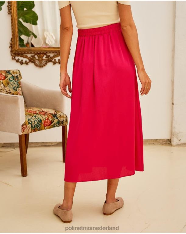 nl Polin et moi rok met maeva-knopen kers JD28V313 kleding