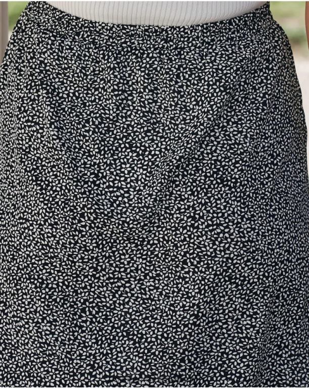 nl Polin et moi savanne met gekruiste rok zwart JD28V310 kleding