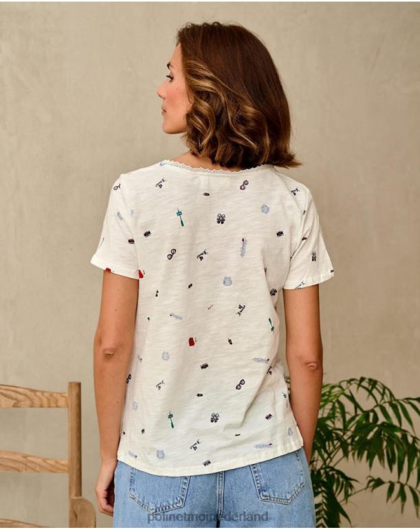 nl Polin et moi Yarina reisshirt wit JD28V262 kleding