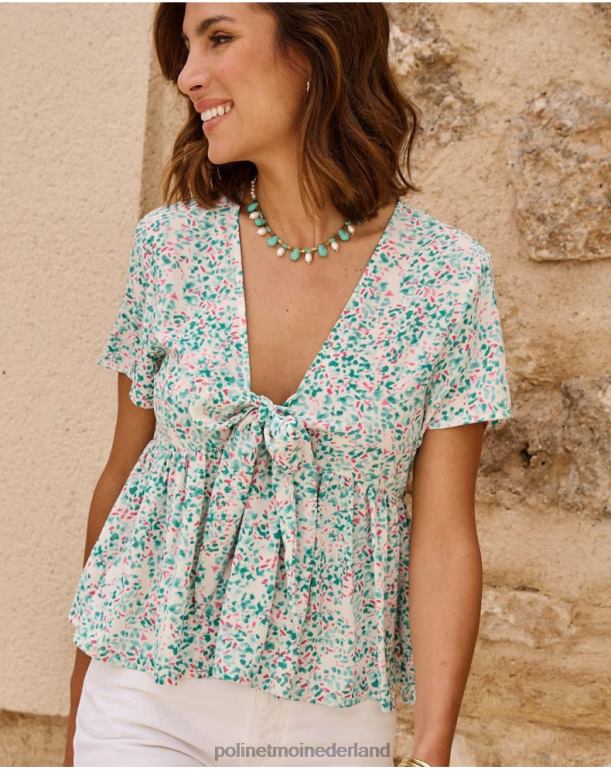 nl Polin et moi bovenste boog esmeralda turkoois JD28V241 kleding