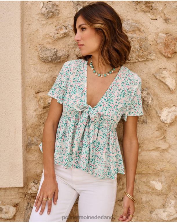 nl Polin et moi bovenste boog esmeralda turkoois JD28V241 kleding