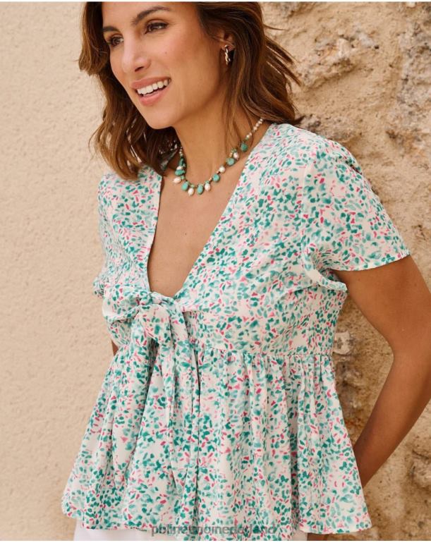 nl Polin et moi bovenste boog esmeralda turkoois JD28V241 kleding