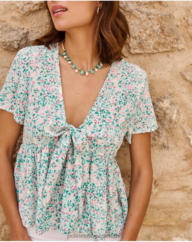 nl Polin et moi bovenste boog esmeralda turkoois JD28V241 kleding