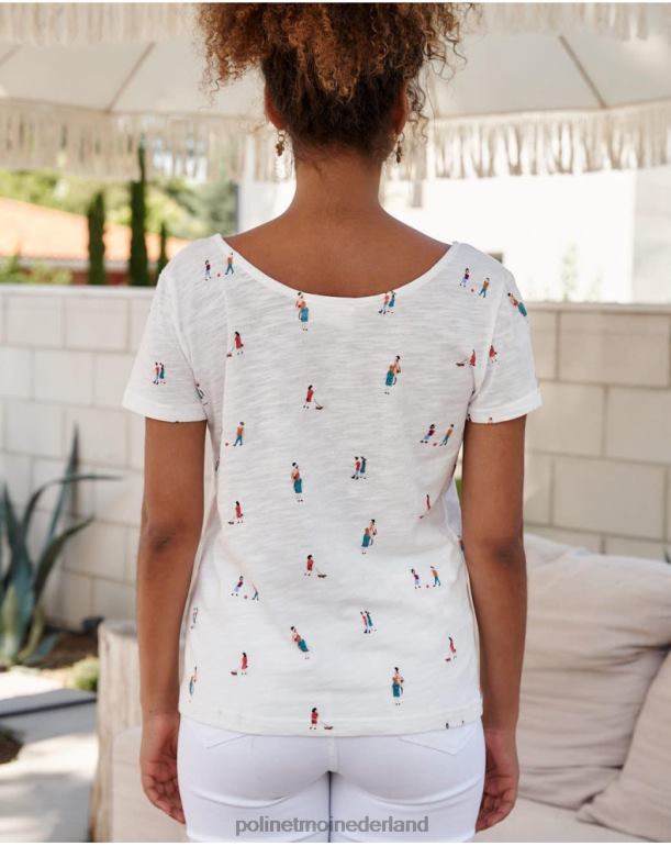 nl Polin et moi mensen beginnen met een t-shirt wit JD28V238 kleding