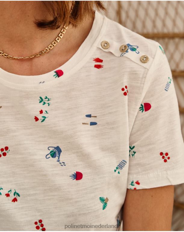 nl Polin et moi t-shirt douches zoraida wit JD28V261 kleding