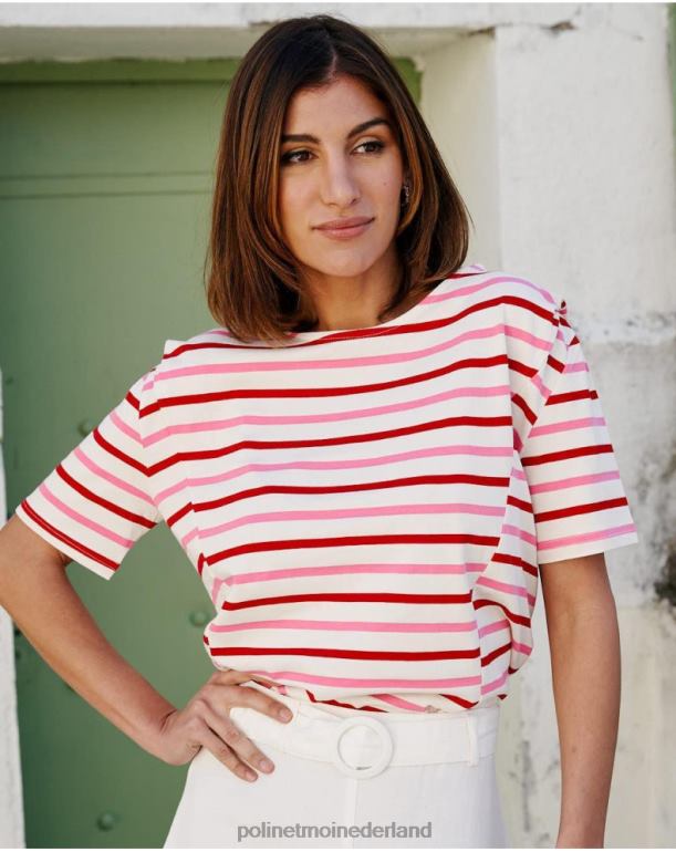 nl Polin et moi t-shirt strepen eugenia roos JD28V270 kleding