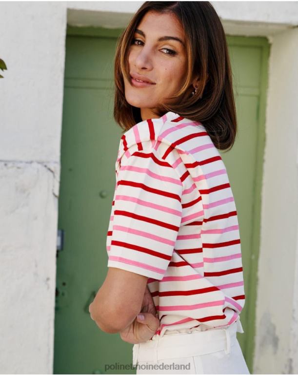 nl Polin et moi t-shirt strepen eugenia roos JD28V270 kleding