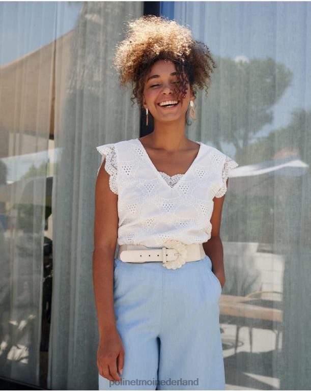 nl Polin et moi top batista-amparo wit JD28V240 kleding