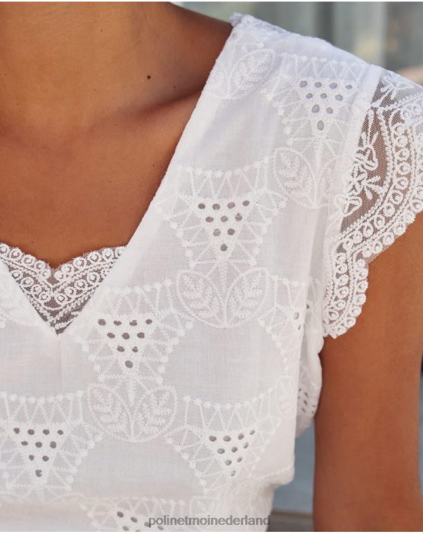 nl Polin et moi top batista-amparo wit JD28V240 kleding