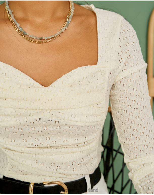 nl Polin et moi top decolleté gratie rauw JD28V258 kleding