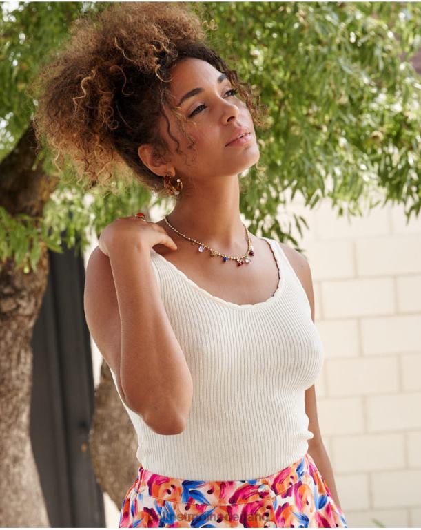 nl Polin et moi top gebreide delia beige JD28V280 kleding