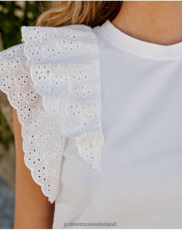 nl Polin et moi top gegolfde aymara wit JD28V266 kleding